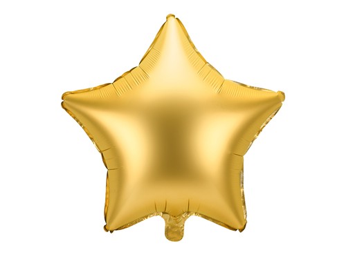 Pallone palloncino stella oro - stella,