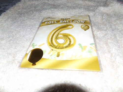 Palloncino elio lamina oro - oro, 6
