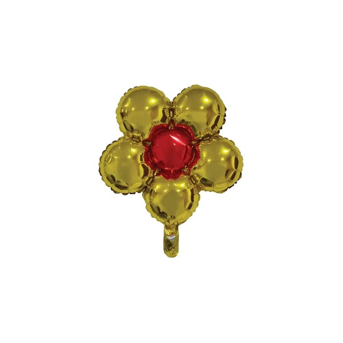 Palloncini fiore oro - oro, standard