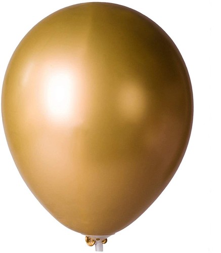 Palloncini cromati oro - cromati, 5