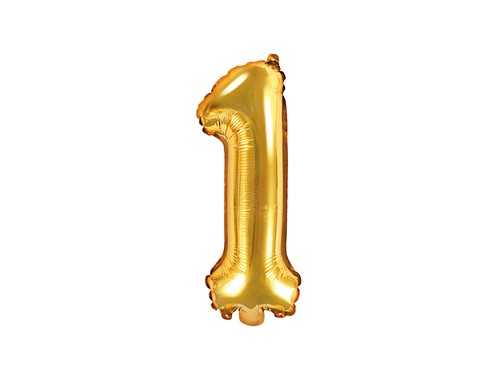 Pallone numero uno oro - pallone, in