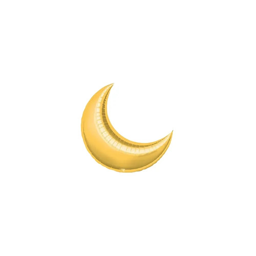 Palloncini luna oro mini shape - oro,