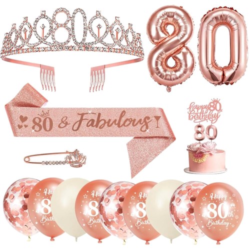 Decorazioni compleanno anni - compleanno, 80
