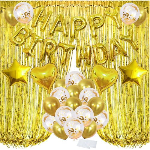 Decorazioni compleanno oro