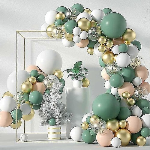 Kit arco palloncini verde oro - kit,
