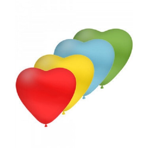 Palloncini cuore vari - 12",