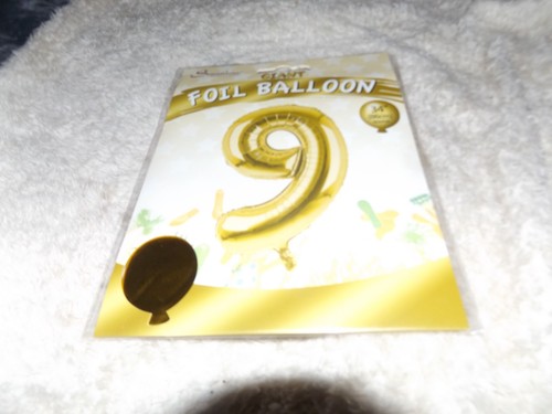 Palloncino elio lamina oro - oro, 34