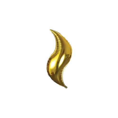Palloncino curva oro standard - curva,