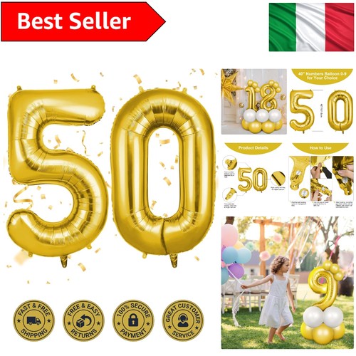 Set palloncini oro - set,